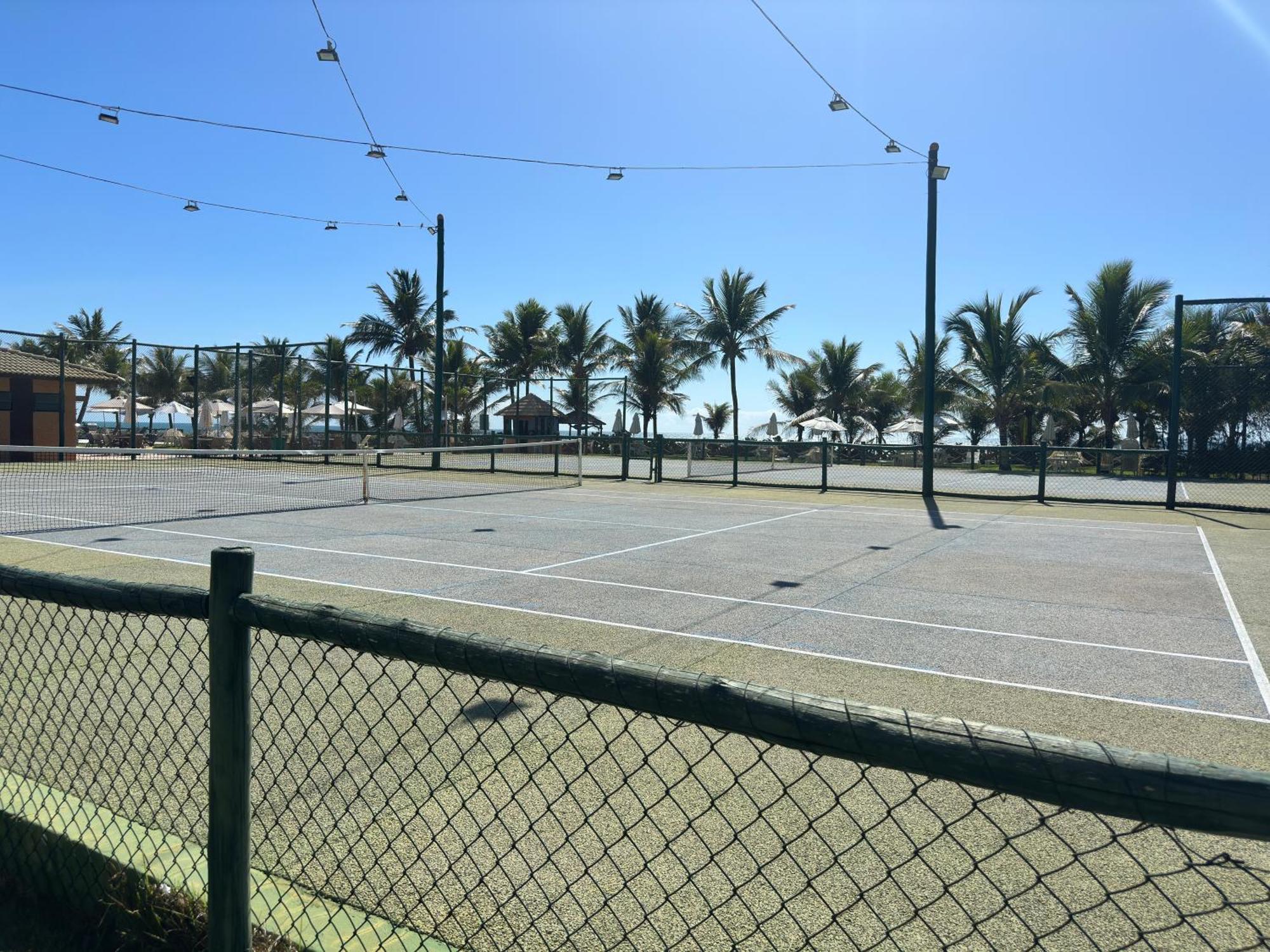 Flat Guarajuba 4 Quartos Terreo A Beira Mar - Pe Na Areia - Governanca Com Arrumadeira E Wi Fi Inclusos Camassari Luaran gambar